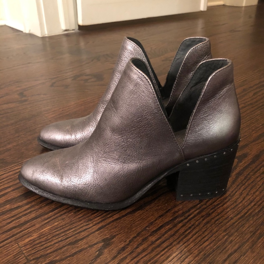 Vince Camuto booties with studded detail